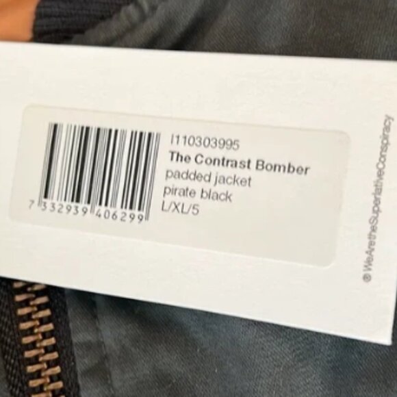 WESC bomber jacket. Size L. NWT - Picture 5 of 5